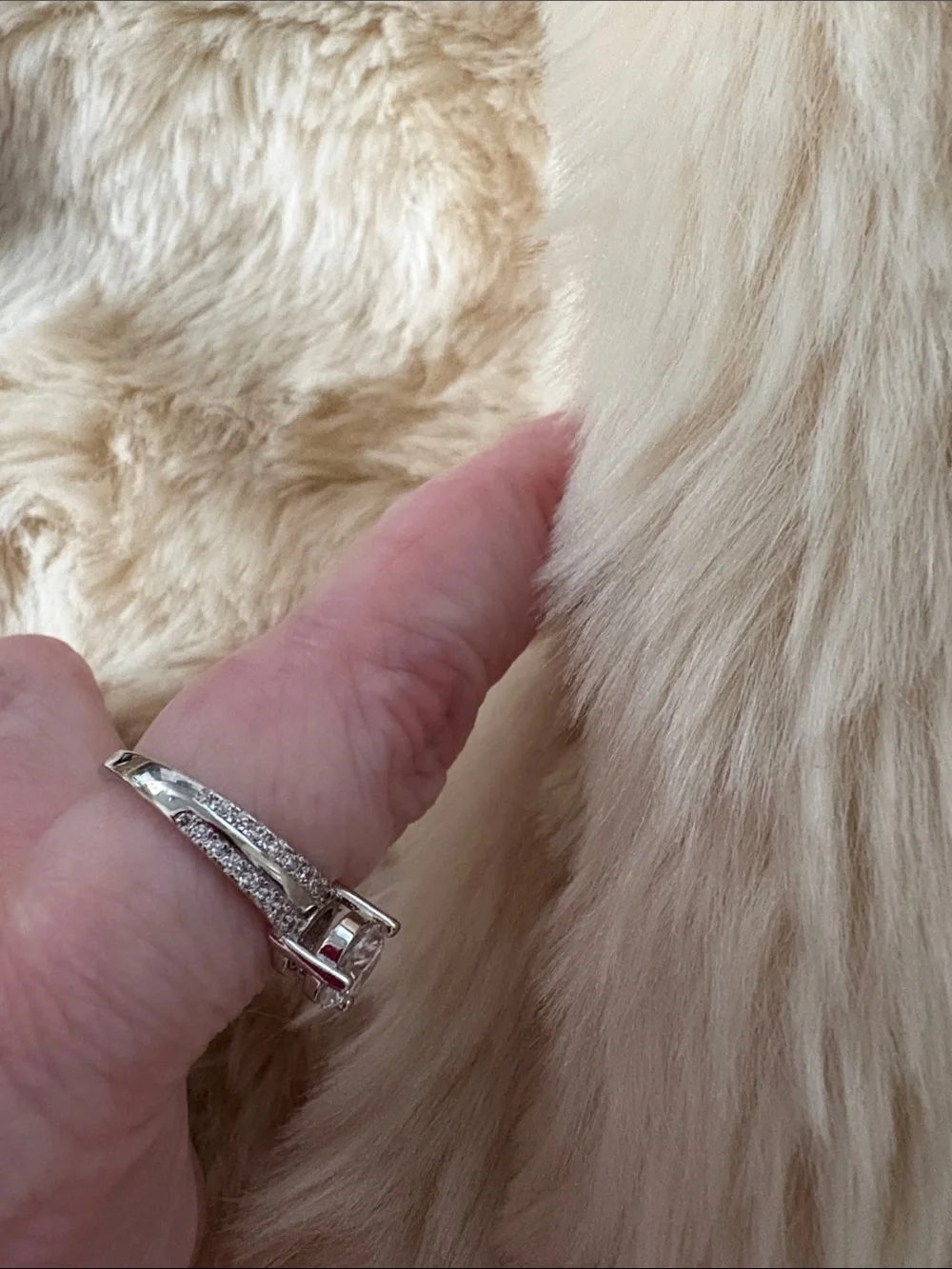Moissanite Ring